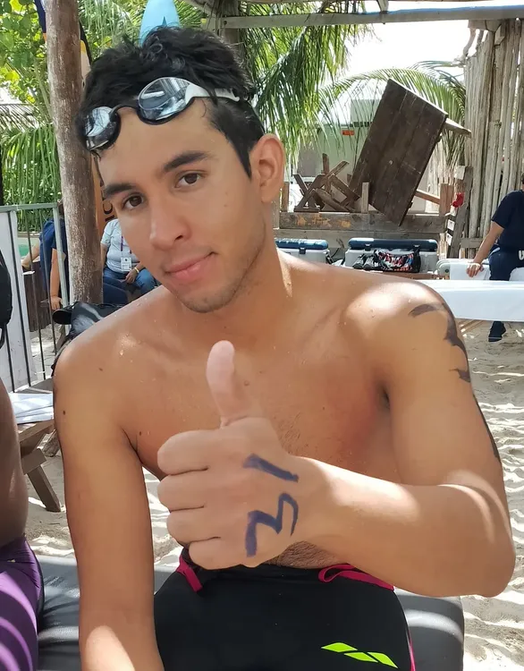 Nadador campeón